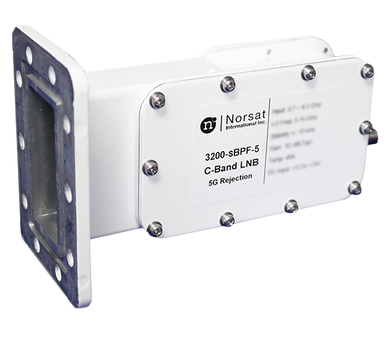 Norsat 3000N-SBPF-4 C-Band 5G LNB and Switching Bandpass Filter