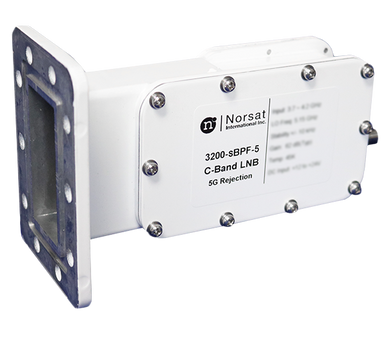 Norsat 3100N-SBPF-6 C-Band 5G LNB and Switching Bandpass Filter