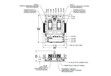 Norsat RSBUCKA25 25W Ka BUC Redundant Switch System (950 - 2150 MHz)