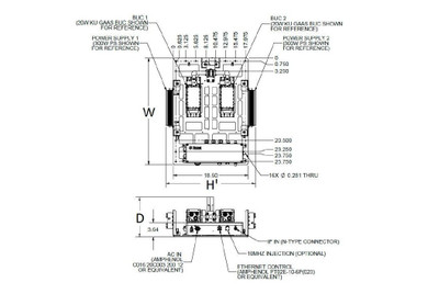 Norsat RSBUCKU40 40W Ku BUC Redundant Switch System (950 - 2150 MHz)