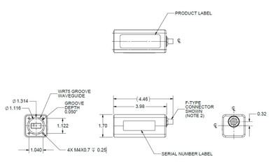 Product image for 2000 Dual-Band Ku-Band PLL LNB (0.9 dB)