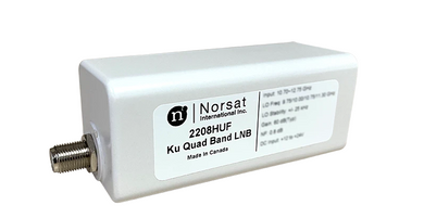 Norsat 2007XTAF Triple-Band Ku-Band PLL LNB -  2007 Series