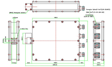 Product image for 9000 Ka-Simultaneous Quad Band PLL LNB