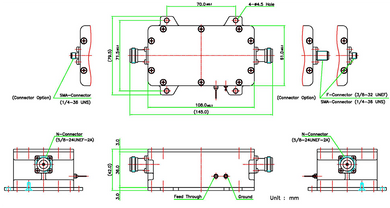 Product image for Single-Band X-Band EXT BDC