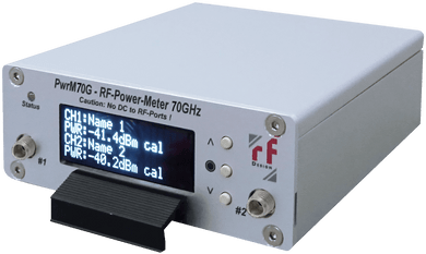 RF-Design PwrM70G Dual Channel 70GHz Power Monitor