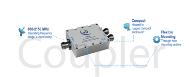 ETL Systems ODU-4307 IP67 10dB L-Band Directional Coupler