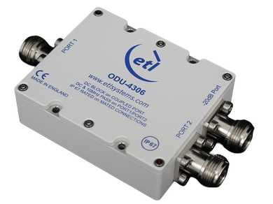 ETL Systems ODU-4307 IP67 10dB L-Band Directional Coupler
