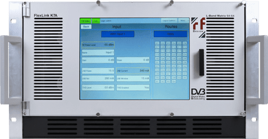 RF-Design FlexLink K7A Extended L-Band Switch Matrix 8:8 to 64:64, expandable to 256:256