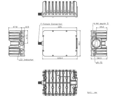 Product image for ELEMENT 4W Ku-Band MINIBUC
