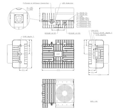 Product image for ELEMENT 40W C-Band BUC (High Temperature Range)