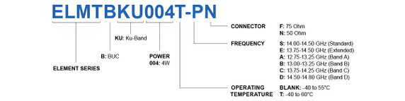 Product image for ELEMENT 4W Ku-Band MINIBUC (High Temperature Range)