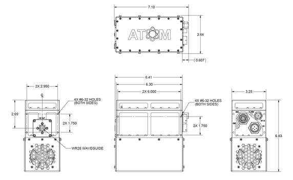 Product image for ATOM 25W Ka-Band SSPA