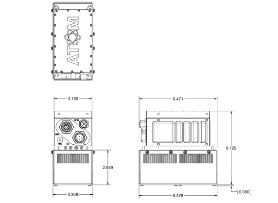 Product image for ATOM 16W Ku-Band SSPA