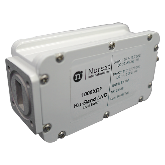 Norsat 1000 Series 1008XDFF Ku-Band Dual-Band LNB