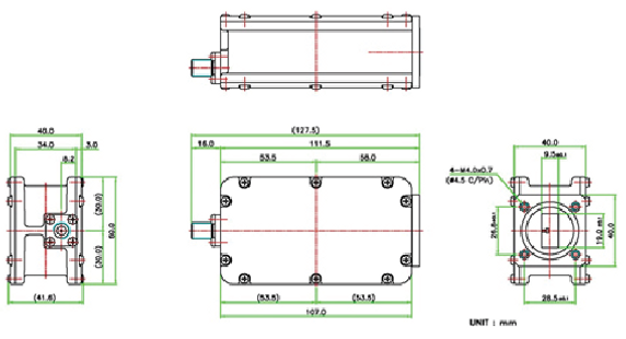 Norsat 1000 Series 1008XDFF Ku-Band Dual-Band LNB