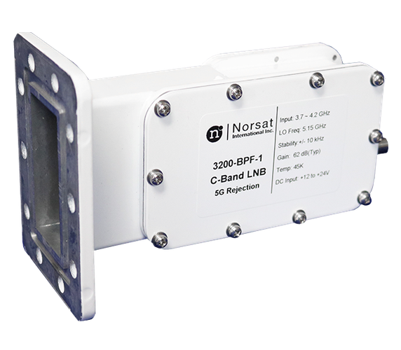 Product image for C-Band 5G Rejection LNB and Band Pass Filter - DEMO
