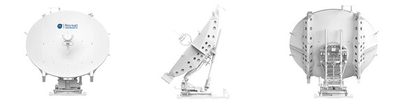 Product image for WAYFARER 4.5m Ku-Band Driveaway Antenna - Ring Focus Prime Feed