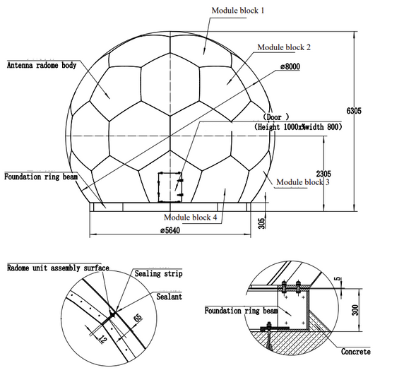 Product image for Ground Radome