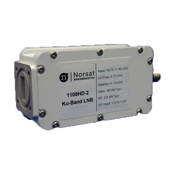 Norsat 1000 Series 1208HD-2 Ku-Band Single-Band LNB