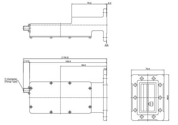 Product image for 3000C C-Band Single Band PLL LNB Product image for 3000C C-Band Single Band PLL LNB