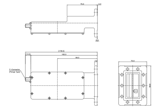 Product image for 3000R C-Band Single Band PLL LNB