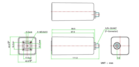Product image for 9000 Single Band Ka-Band DRO LNB