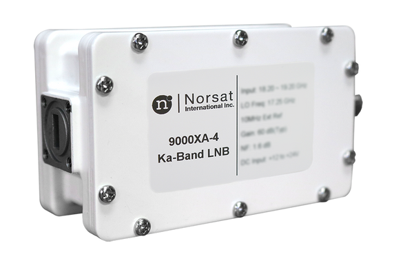 Product image for 9000X4 Ka-Band Quad Band EXT REF LNB