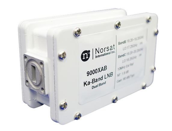 Product image for 9000 Dual-Band Ka-Band Ext REF LNB
