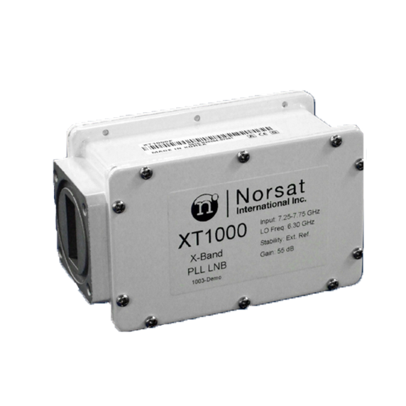 Norsat 1000 Series XT1000F X-Band Single-Band LNB