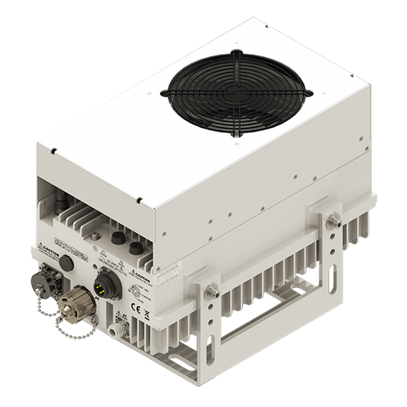 Product image for MEDIAN 100W Ka Single Band GaN BUC (AC + INT Ref High Stability + Cyber Hardened) Product image for MEDIAN 100W Ka Single Band GaN BUC (AC + INT Ref High Stability + Cyber Hardened)