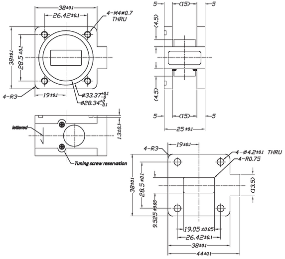 Product image for Waveguide Isolator Ku-Band Product image for Waveguide Isolator Ku-Band