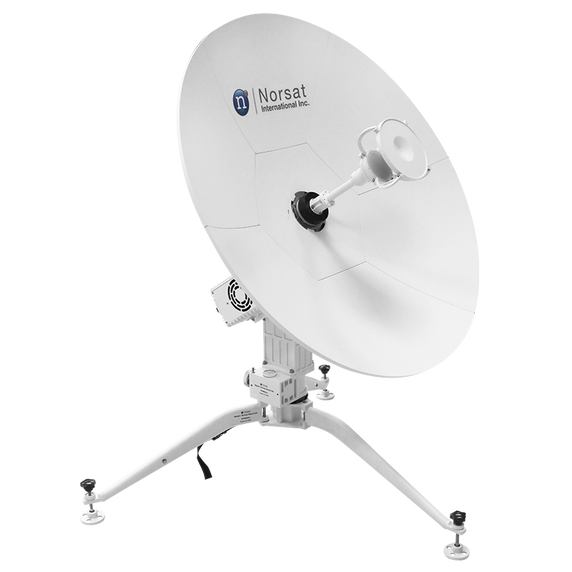 Product image for WAYFARER 0.8m Ka-Band Manual Flyaway Antenna - Ring Focus - DEMO