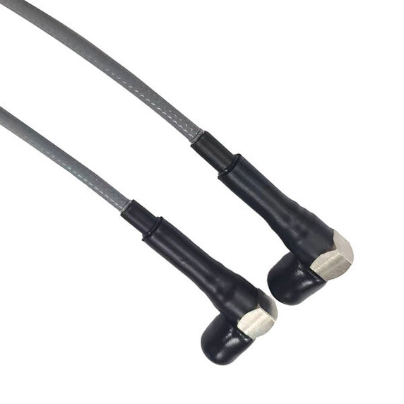 Product image for High Performance Phase Stable Flexible Cable 18 - 40 GHz - SMA Right Angle Male Connector