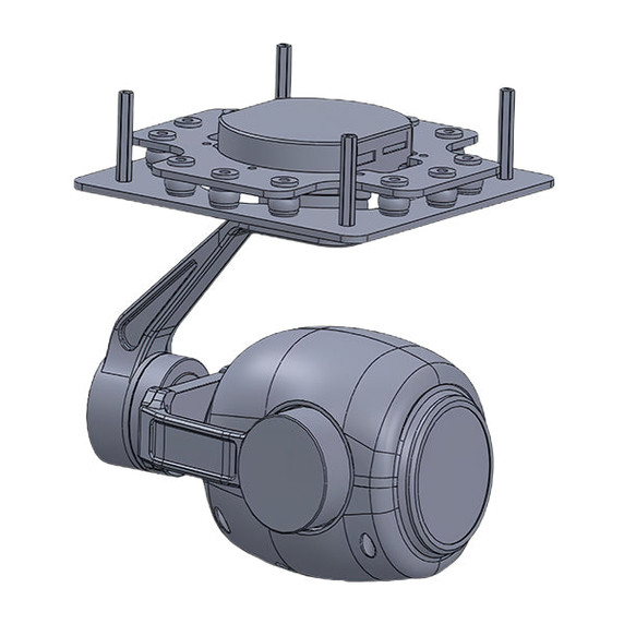 Product image for OPTIVIA 30x Optical Zoom & 3-Axis Stabilization 4K Networked Camera