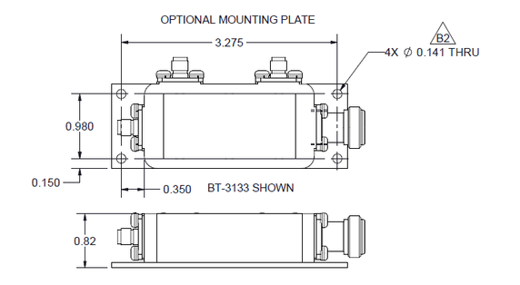 Product image for Bias Tee  BT-2300 Series