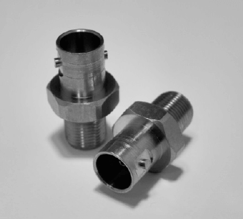 PPC Belden BNCF-FF Brass Hardline Adapter, BNC female – F female