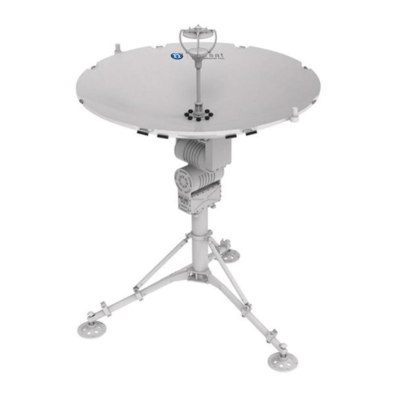 Product image for WAYFARER 1.0m Ka-Band X-Y Flyaway Antenna - Ring Focus