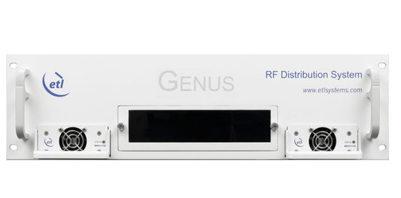 ETL Systems GNS-193-3U Genus 3U Chassis with Internal 10 MHz reference source