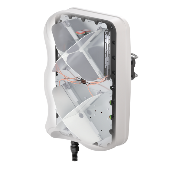 Taoglas Thunder Integrated 5G/LTE Directional Panel Antenna for Ericsson R980 including PoE Passive