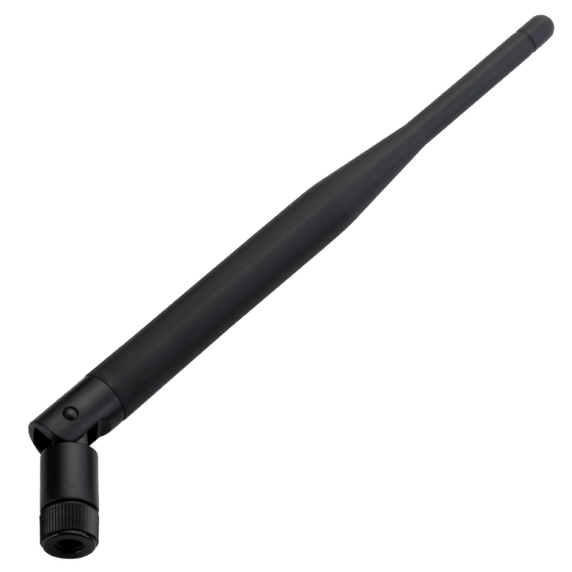 Taoglas 2.4/5.8GHz 5dBi Dipole Antenna, RP-SMA(M) Hinged