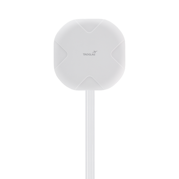 Taoglas 4 x 5G/4G LTE MIMO White Cross-Polarized Antenna with Multi Mount Bracket