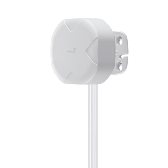 Taoglas 4 x 5G/4G LTE MIMO White Cross-Polarized Antenna with Multi Mount Bracket