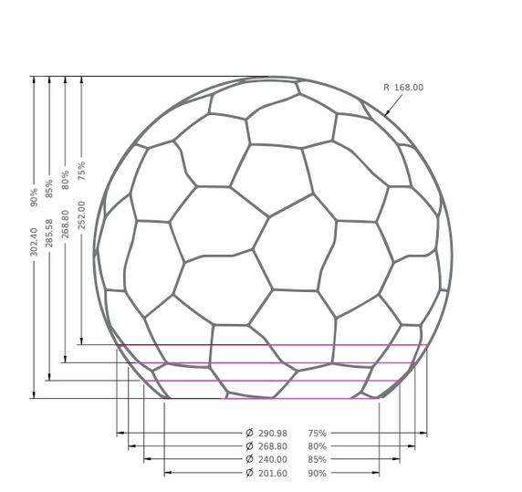 Infinite Technologies Terrestrial Radome 8.5 Meter