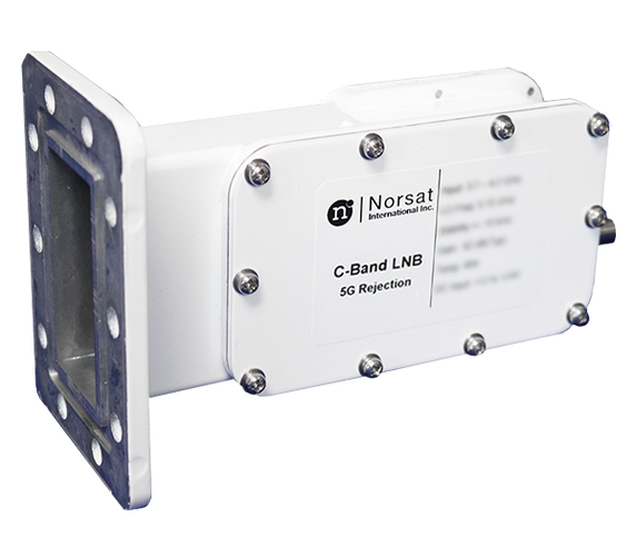 Product image for C-Band 5G LNB and Band Pass Filter