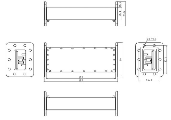 Product image for C-Band Extreme Bandpass Filter