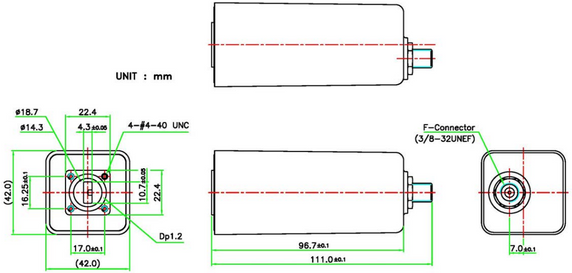 Product image for Ka-Band Ext Ref LNB 9000-100039