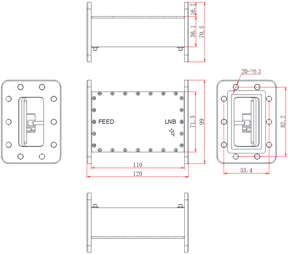 Product image for C-Band 5G Bandpass Filter