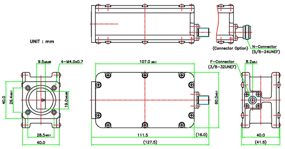 Product image for 1000 Ku-Band Dual Band PLL LNB