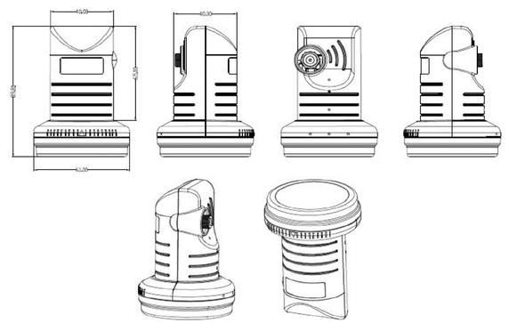Product image for Single-Band Ku-Band PLL LNBF