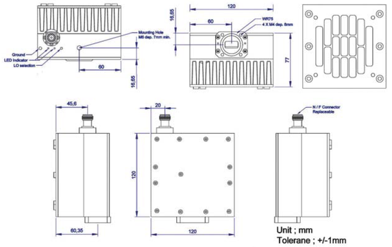 Product image for 20W Low Ku-Band BUC
